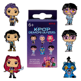 Funko Pop! By Loungefly K-Pop Demon Hunters Mystery Box Pin, Image 1